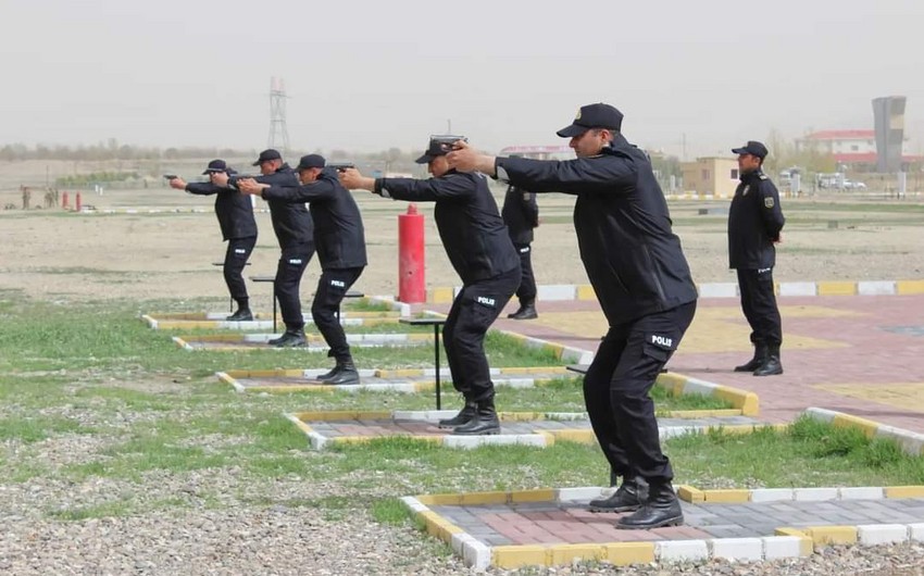 Личный состав МВД Нахчывана привлечен к учениям по стрельбе из оружия
