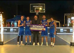 Мужская сборная Азербайджана по баскетболу вышла в финал Кубка Европы
