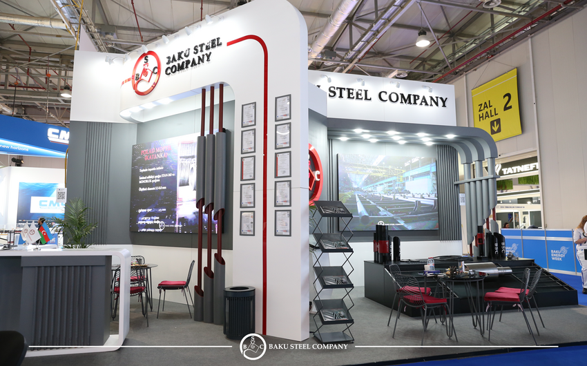 Baku Steel Company takes part at the 29th International Exhibition Caspian Oil and Gas