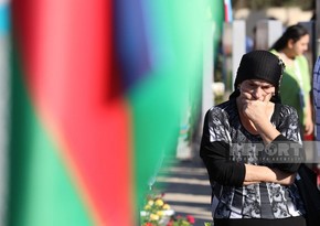 Azerbaijani people mourn martyrs - PHOTOS