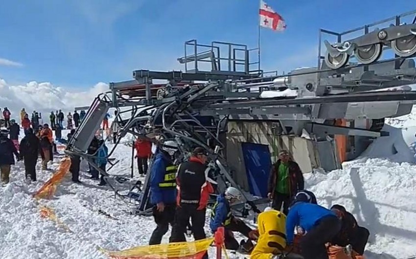 Azerbaijani Embassy investigates presence of Azerbaijanis among injured in Gudauri ski lift accident