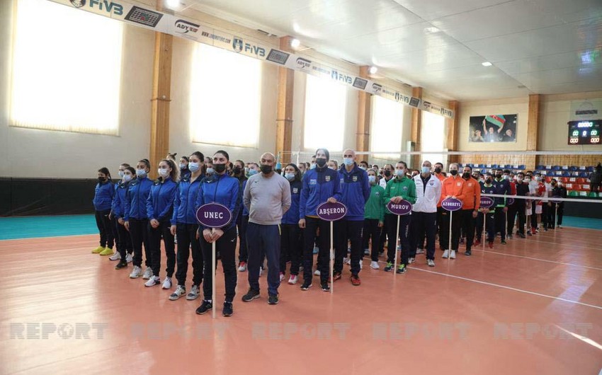 Voleybol üzrə Azərbaycan çempionatlarında yeni mövsümə start verilib
