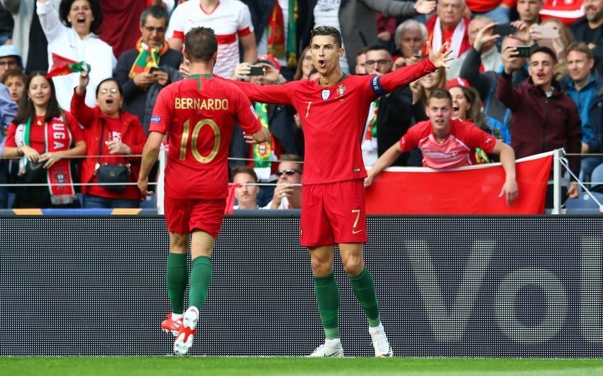Хет-трик Роналду вывел Португалию в финал Лиги наций УЕФА - ВИДЕО