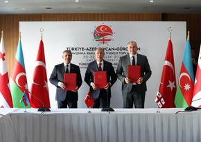 Подписана итоговая декларация трехсторонней встречи министров обороны Азербайджана, Турции и Грузии