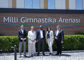 Youth and Sports Minister of Chad visits National Gymnastics Arena in Baku