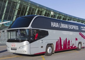 В Баку интервал движения автобусов в аэропорт сокращен до 25 минут