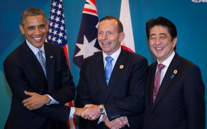 US, Australian and Japanese leaders meet in Brisbane