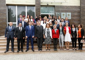 President of Council of States of Swiss Confederation visits Women's Resource Center in Baku