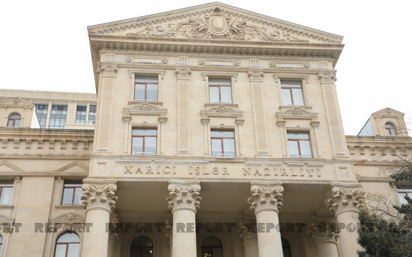 Azerbaijani MFA responds to French President