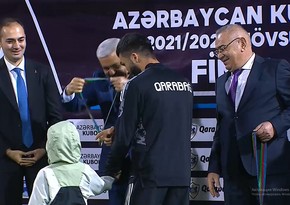 Azərbaycan Kubokunun qalibi mükafatlandırılıb