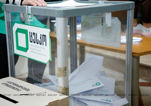 Завершилось голосование на выборах в местные органы власти Грузии 