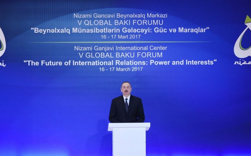 President Ilham Aliyev: Unresolved conflict between Armenia and Azerbaijan threats the region