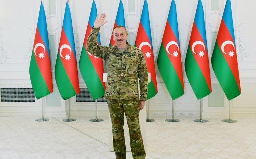 President: Azerbaijan only moved forward for 44 days