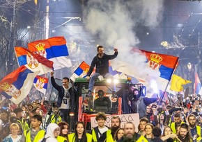 Thousands gather in Serbian capital for massive anti-government protest 