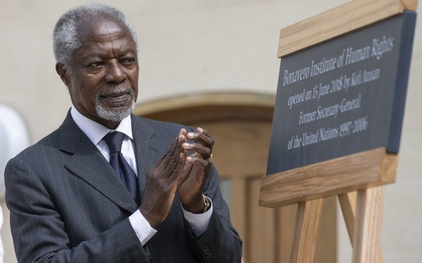 Kofi Annan, former UN chief dies