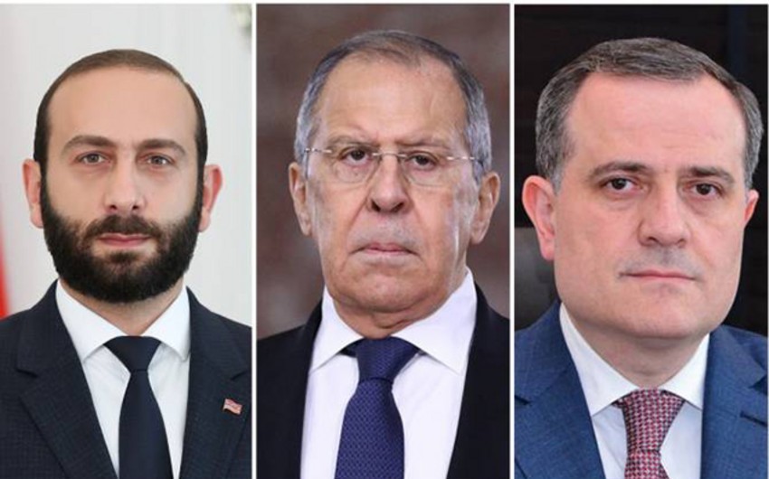 Trilateral meeting of Azerbaijani, Russian, Armenian FMs ends