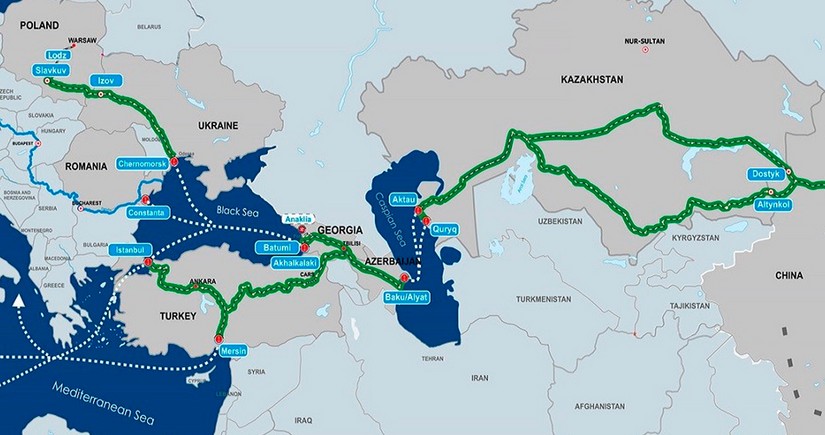 КазМунайГаз и арабская компания AD Ports Group внесут вклад в развитие Среднего коридора 