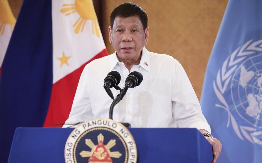 President of Philippines under quarantine
