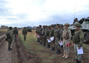 Ermənistanda Rusiya hərbçiləri təlim keçir