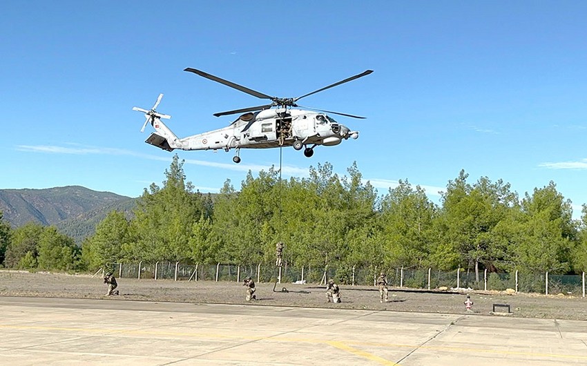 Preparatory training for Doğu Akdeniz-2023 international exercise held