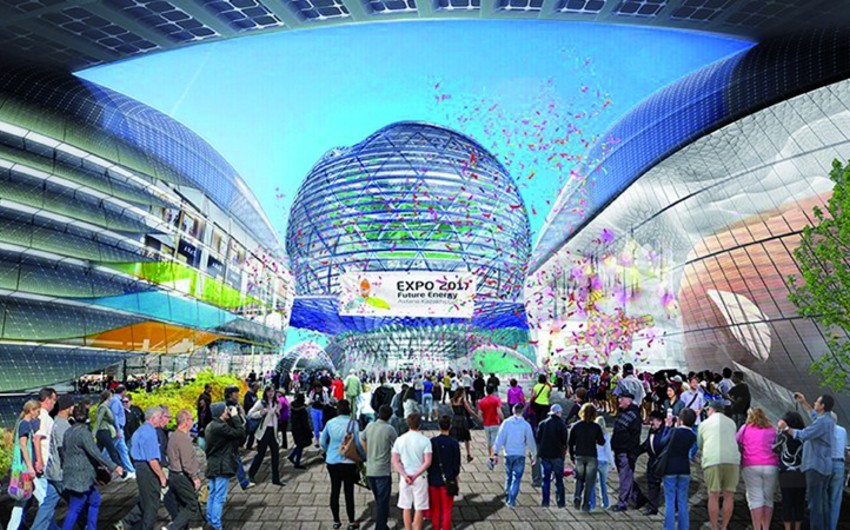 Astanada 67-ci “EXPO-2017” beynəlxalq sərgisinin təntənəli açılış mərasimi başlayıb