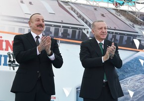 Azərbaycan və Türkiyə prezidentləri Rize-Artvin Hava Limanının açılışında iştirak ediblər