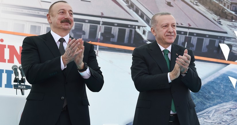 Президенты Азербайджана и Турции приняли участие в открытии аэропорта Ризе-Артвин