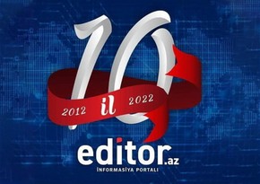 Editor.az informasiya portalı 10 yaşını qeyd edir