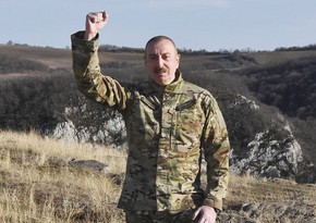 Ilham Aliyev makes post on occasion of Victory Day