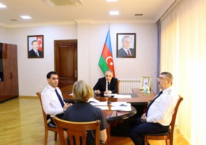 Baş prokuror Bakının Xətai rayonunda vətəndaşları qəbul edib