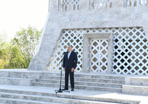 President of Azerbaijan: We are in Shusha today, and from now on, we will live in Shusha forever