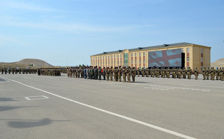 Caucasian Eagle - 2024 exercise holds solemn closing ceremony