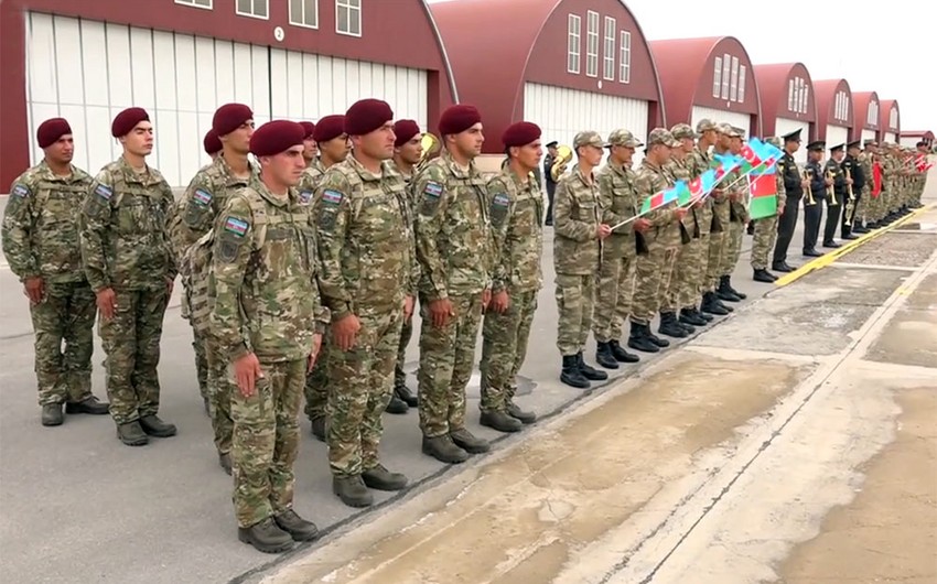 Очередная группа азербайджанских военных отправилась в Турцию на учения EFES - 2024