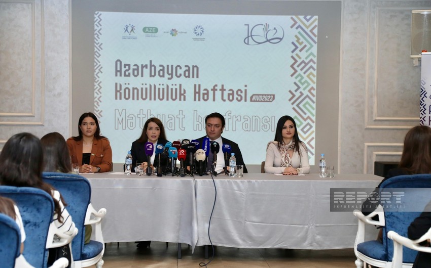 Azərbaycan Könüllülük Həftəsi 2023 fəaliyyətə başlayıb