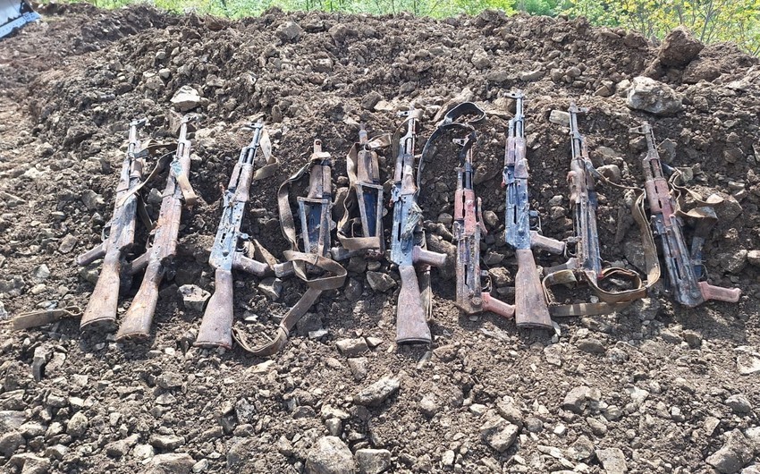 Numerous guns, ammunition found in Khankandi over past week