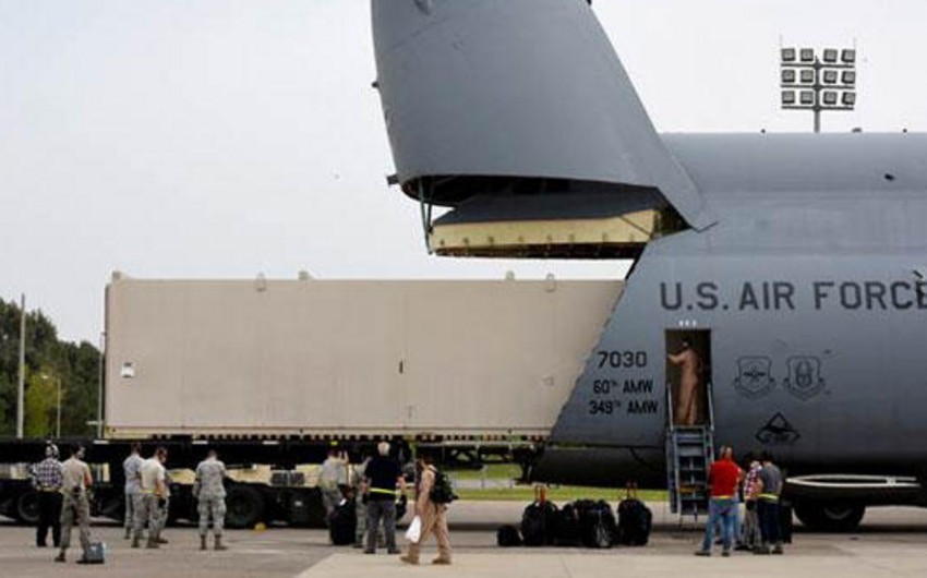 US armory transported from Turkey's Incirlik Air Base