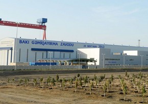 Production value of Baku Shipyard more than triples