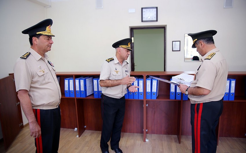 Министр обороны принял участие в открытии нового административного здания Коммунально-эксплуатационного управления