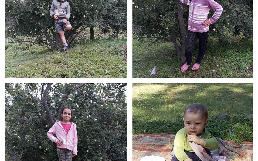 Дети, погибшие при пожаре в Дашкесане... - ФОТО