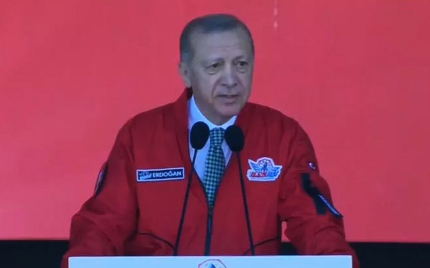 Erdogan speaks about TEKNOFEST festival held in Baku 