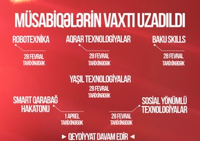 Nazirlik “TEKNOFEST Azərbaycan”la bağlı güzəşt edib