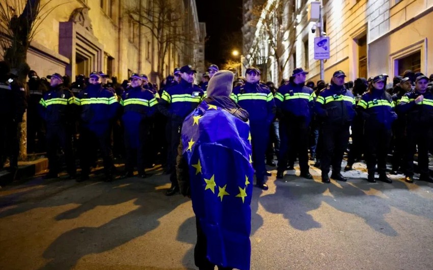 50 people detained during Tbilisi rallies last night