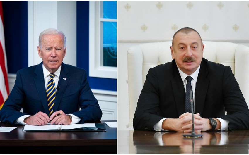 US President Biden sends letter to Ilham Aliyev 