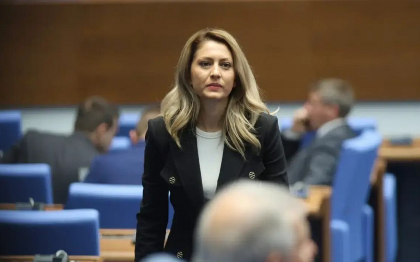 Raya Nazaryan elected as speaker of Bulgaria's Parliament