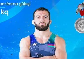 Азербайджанский борец завоевал серебро на чемпионате мира в Белграде