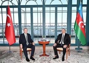 Azerbaijani, Turkish presidents meet in Baku