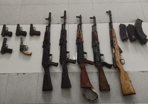 Machine guns and grenades found in Khankandi
