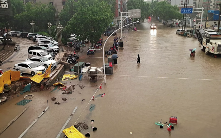 Число жертв наводнения в Китае выросло до 58 человек