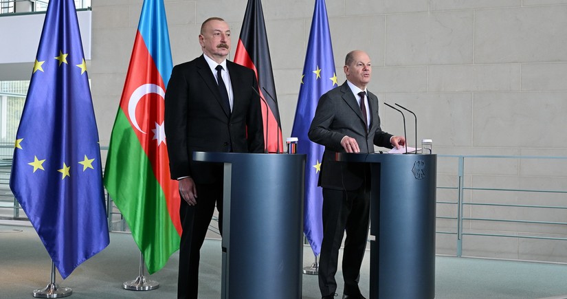Ильхам Алиев: В последнее время германо-азербайджанские отношения переживают период стремительного развития
