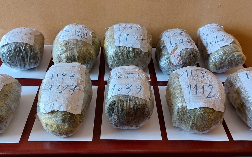 Азербайджанские пограничники пресекли контрабанду более 11 кг наркотиков из Ирана